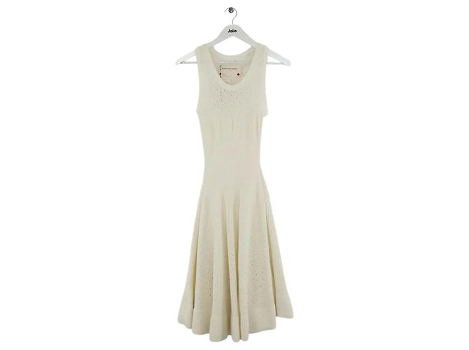 Maison Rabih Kayrouz Vestido de algodão branco