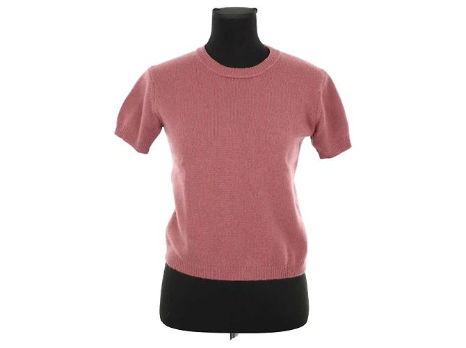 Alexandra Golovanoff Pull en cachemire rose