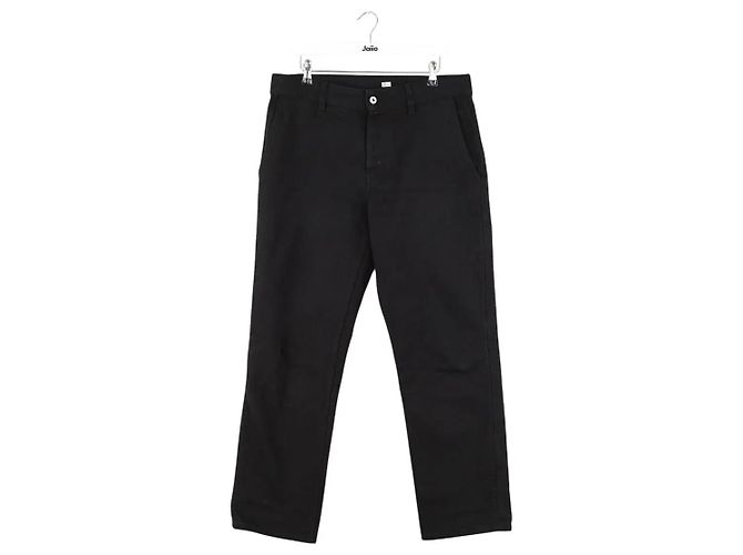 Burberry Jeans rectos de algodón negro