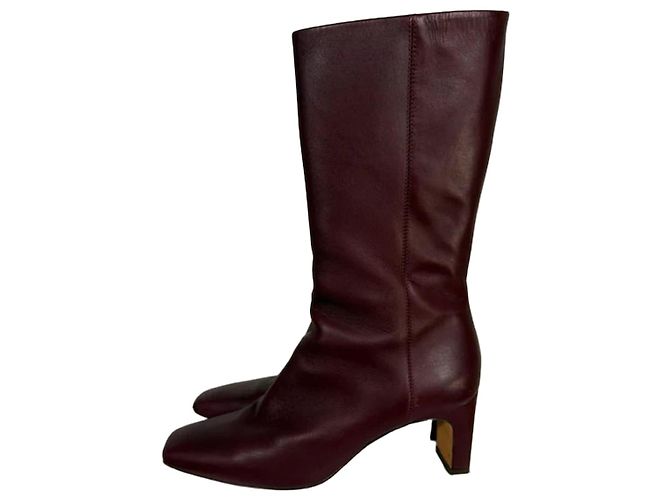 Rouje Botines Elsa burdeos