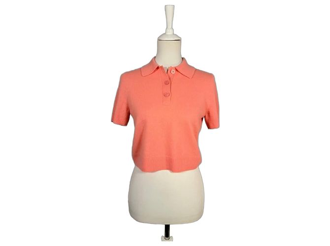 J.Crew Polo de cachemira rosa