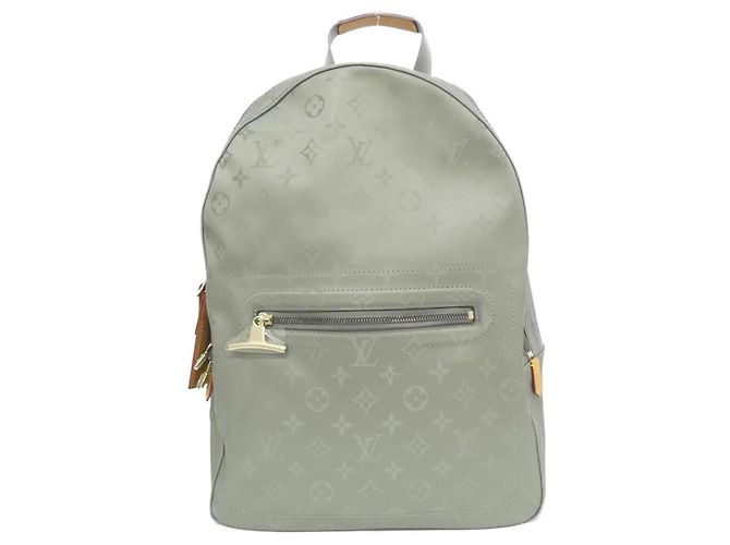 Louis Vuitton Monogram Titanium Backpack Grey