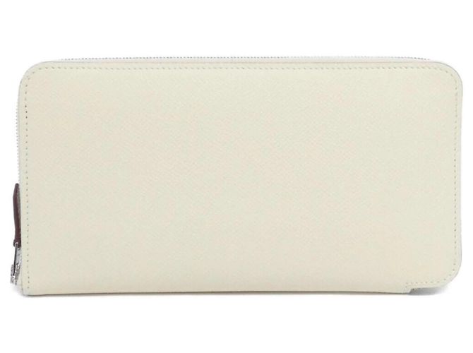 Hermes Hermès LUCKY DAISY Silk Wallet Purple