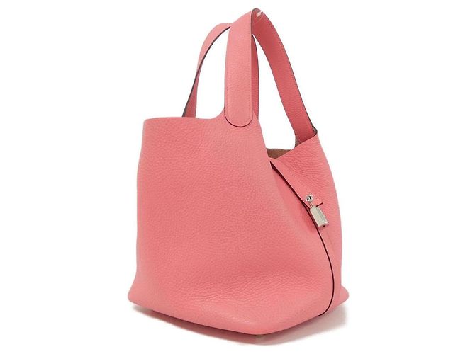 Bolsa Hermès Picotin Lock MM Rosa