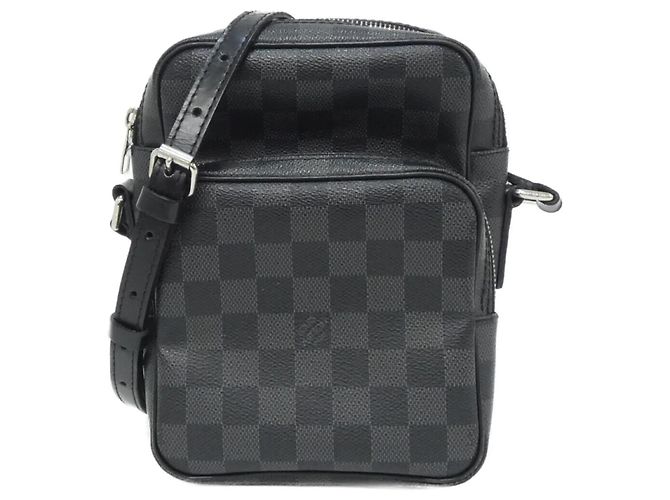 Bolsa de Ombro Damier Graphite Rem da Louis Vuitton Damier ebene