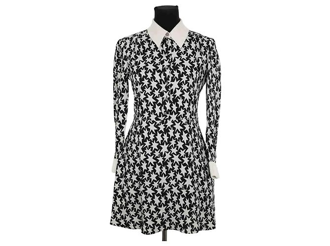Saint Laurent Graues Kleid