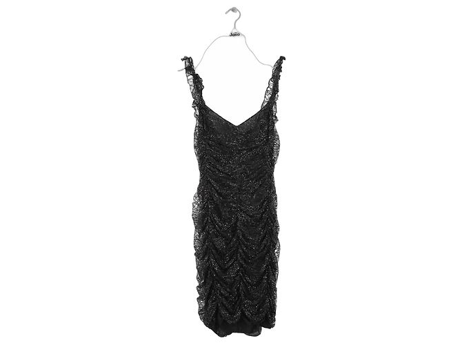 Saint Laurent Schwarzes Kleid