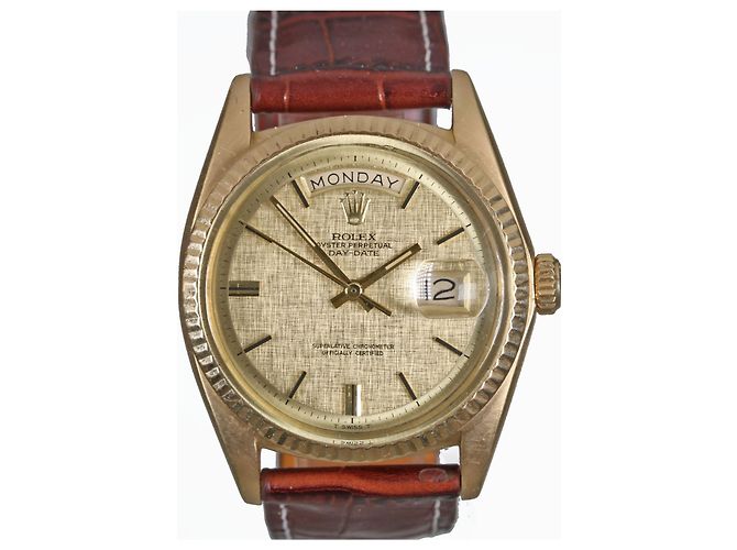 Rolex Day-Date Linen Dial 
