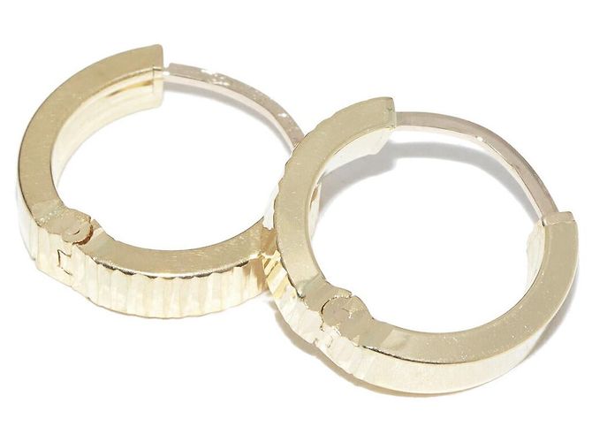 Autre Marque Orecchini Au750 D'oro 
