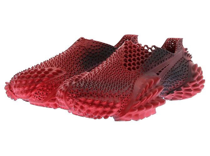 Autre Marque Sneakers mostro 3D rosso e nero