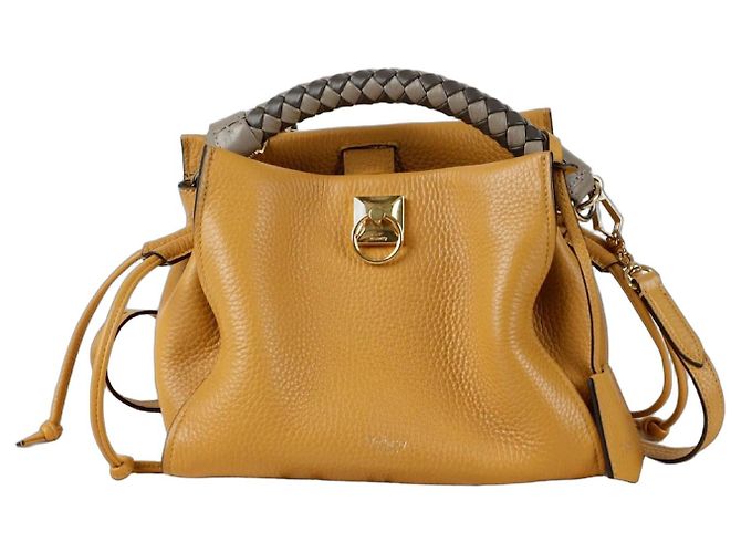 Mulberry hh6267 iris small tote shoulder bag Yellow