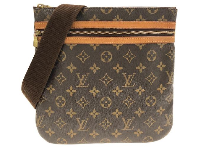 Sac à épaule Pochette Bosphore Monogram Louis Vuitton Marron