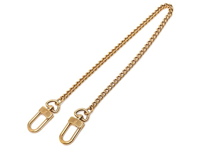 Tracolla in catena placcata oro Louis Vuitton D'oro