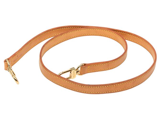 Louis Vuitton Beige Vachetta Leather Strap