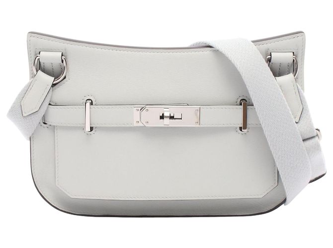 Hermès Mini Jypsiere en Swift Blanc