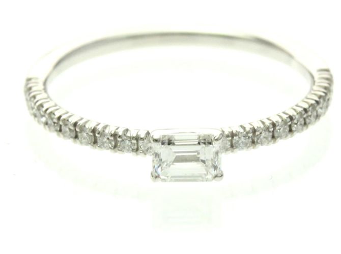 Anel de diamante Ethancel da Cartier Prata
