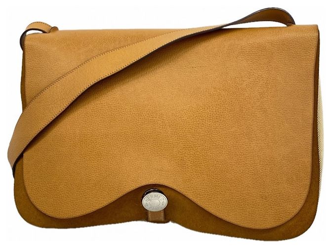 Borsa Boston Colorado MM di Hermès D'oro