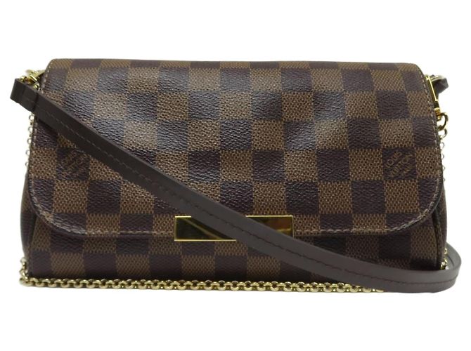 Borsa a Spalla Damier Favorite PM Louis Vuitton Damier ebene