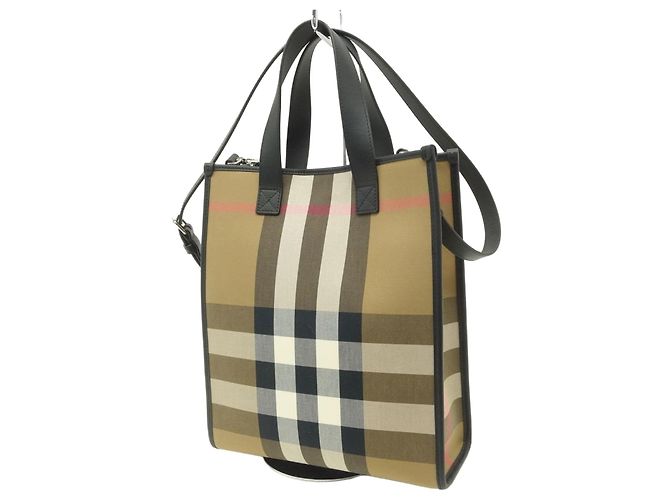 Burberry Karierter Buch Tote Bag