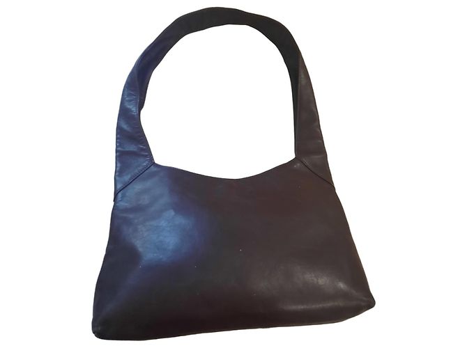 Bolsa hobo Fendi em couro marrom chocolate