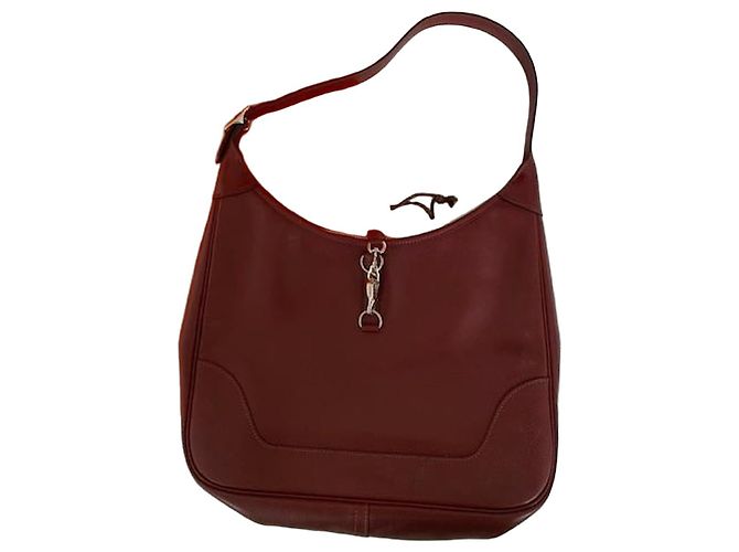 Hermès trim Cuir Bordeaux