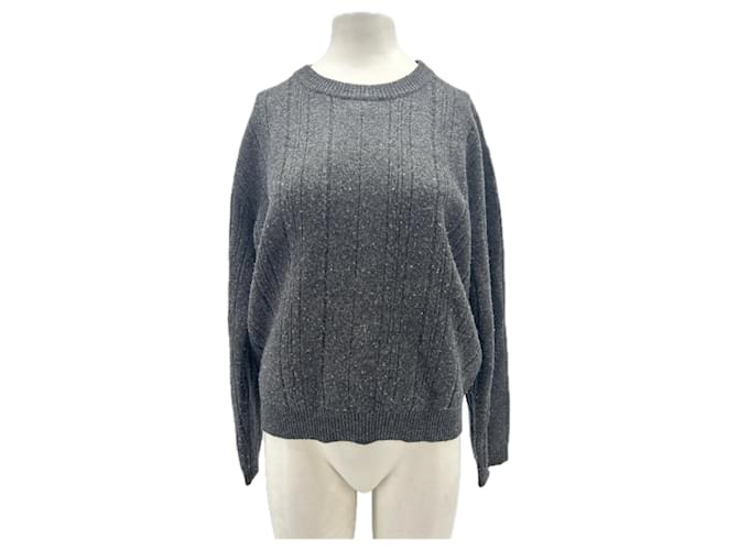 Autre Marque ALMINA CONCEPT Wollpullover Grau 