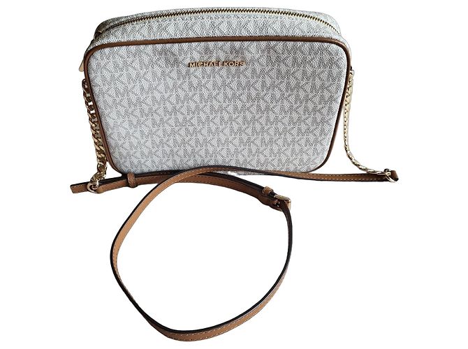 Michael Kors Jet Set Sac à main Toile enduite Marron