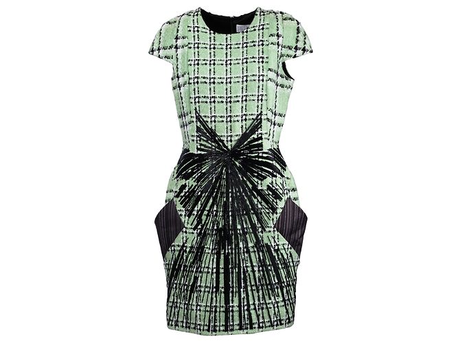 Autre Marque Vestido Midi Verde Peter Pilotto