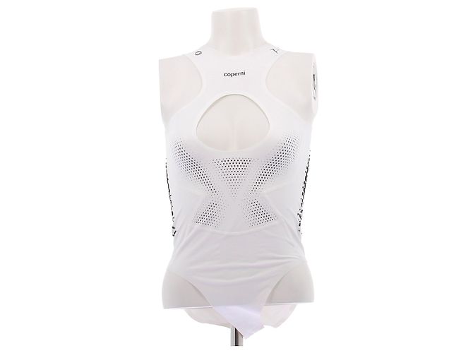 Coperni Weißer Body mit Öffnung