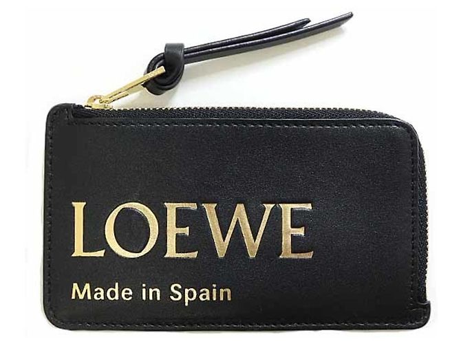 Portafoglio per monete Loewe Fragment Nero