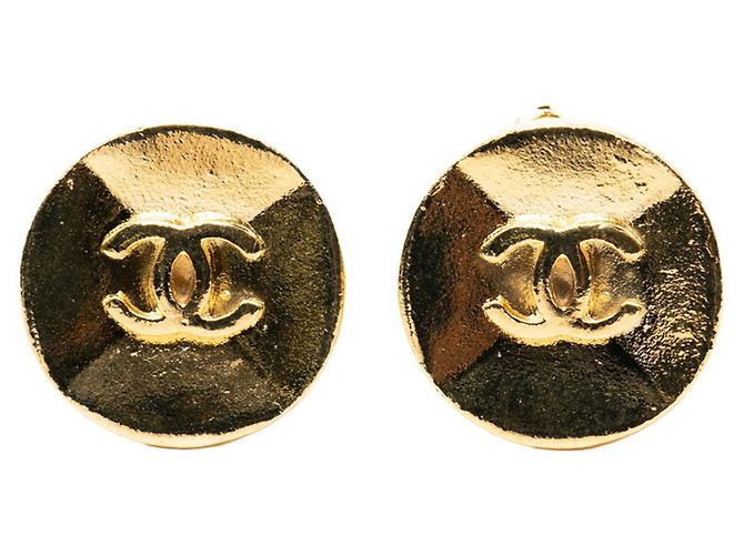 Pendientes Clip Coco Mark de Chanel Dorado