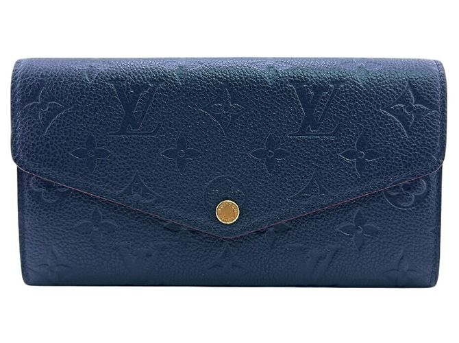 Portafoglio Lungo Empreinte Louis Vuitton Rosso