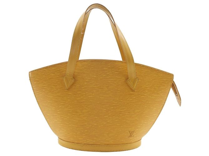 Bolsa Saint Jack em couro Epi da Louis Vuitton Amarelo