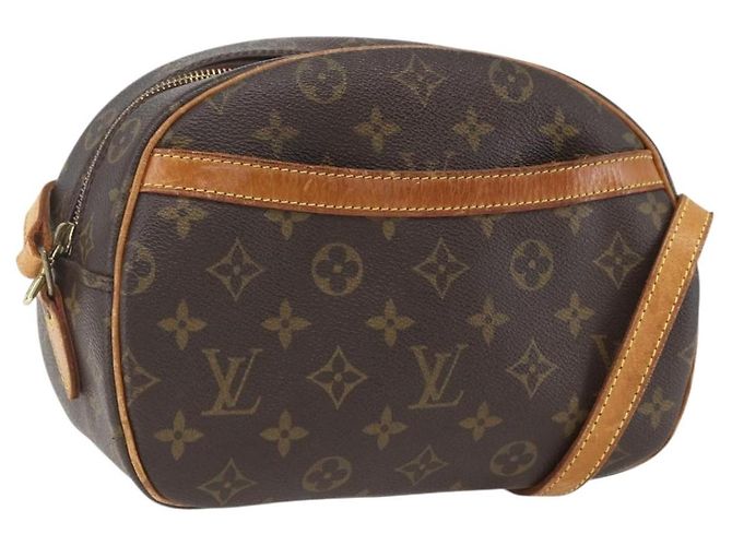 LOUIS VUITTON Bolsa de Ombro Monogram Blois M51221 LV Auth hk3409 Monograma