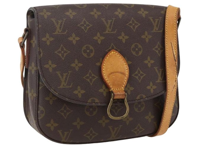 LOUIS VUITTON Bolso de Hombro Monogram Saint Cloud GM M51242 LV Auth BA10209 Monograma