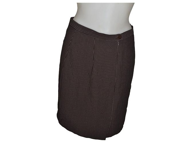 Max Mara Blazer Braun Baumwolle Viskose Größe 42