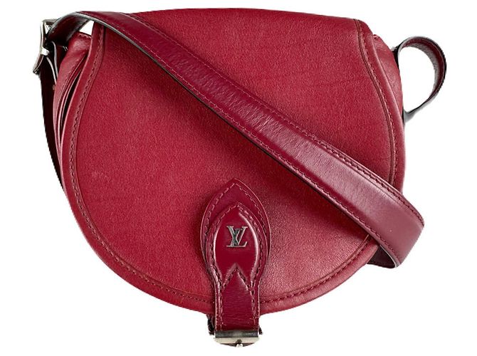 Bolsa de Ombro Tan Blanc Feminina Louis Vuitton Bordeaux