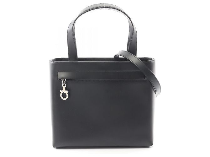 Borsa Gancini Salvatore Ferragamo Nero