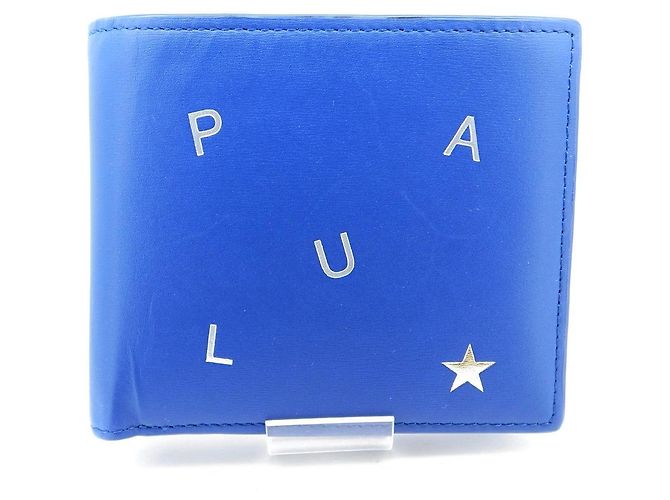 Paul Smith Leather Bifold Wallet Blue