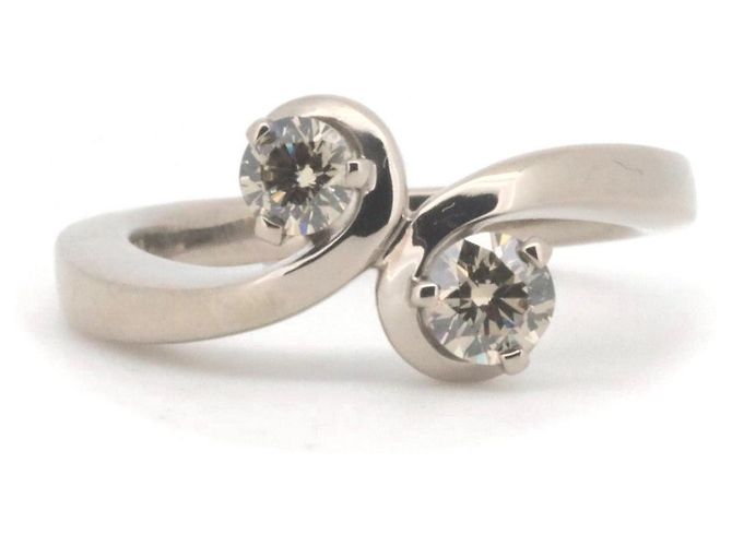 Autre Marque Kashikey Float Au750 Diamantring Bronze