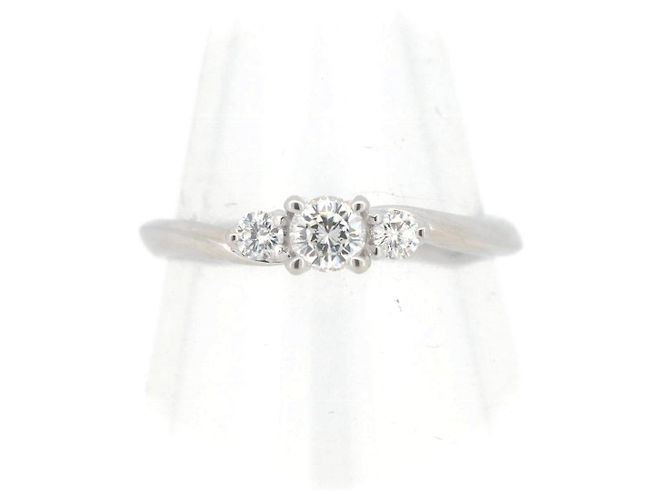 Autre Marque D&D144 PT900 Diamantring Silber