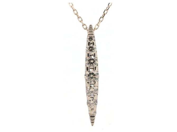 Autre Marque Kashikey Au750 Diamond Necklace Bronze