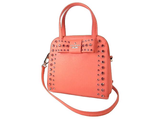 Bolsa de couro 2 em 1 Kate Spade PXRU6238 Rosa
