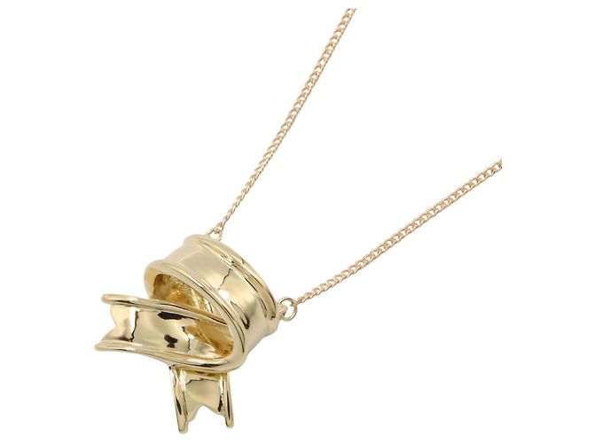 Collana con nastro incrociato Tiffany & Co. D'oro