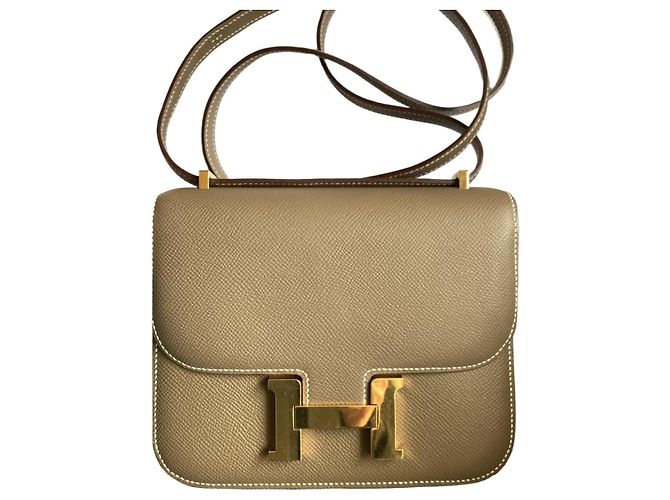 Hermès Constance 18 étoupe Gris