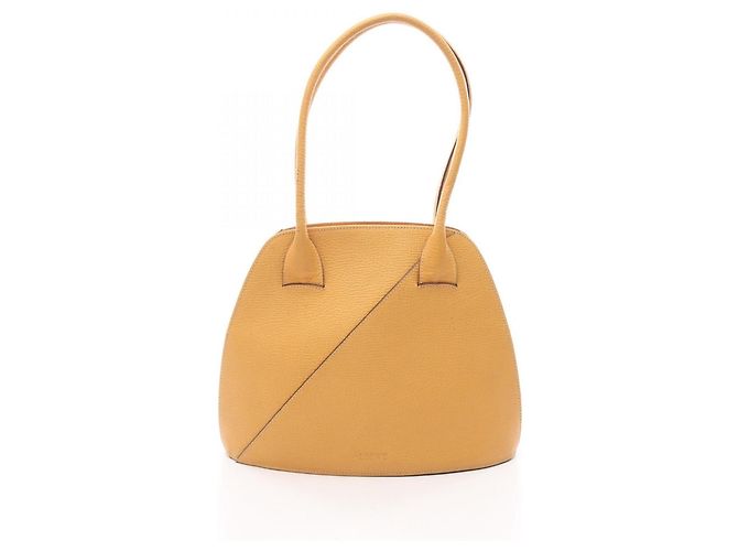 Loewe Gelbe Leder Tragetasche