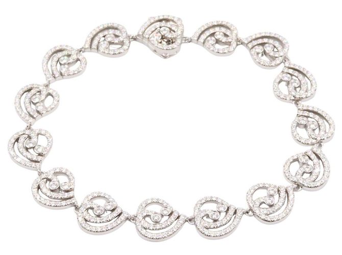 Verzaubertes Herzarmband Tiffany & Co. Silber