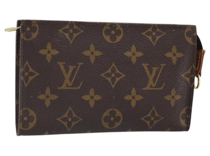 LOUIS VUITTON Monogram Bucket PM Accessory Pouch LV Auth th6441
