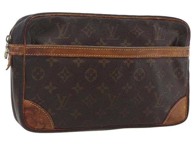 LOUIS VUITTON Clutch Compiegne 28 M51845 Auth LV 170209 Monogramm
