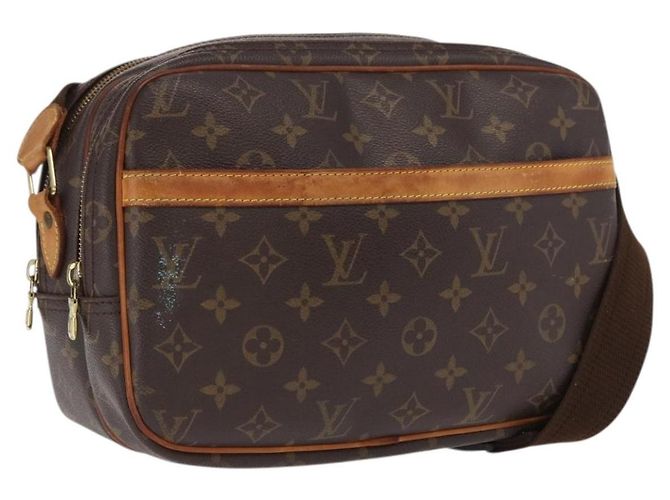 LOUIS VUITTON Monogram Reporter PM Shoulder Bag M45254 LV Auth BA9989